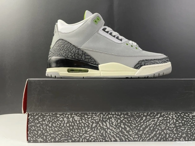 Rep TB Air Chlorophyll Jordan 136064-006 Retro 3 0818